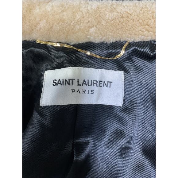 Saint Laurent 'Wool' Black Blazer Size F36 - Picture 4 of 5